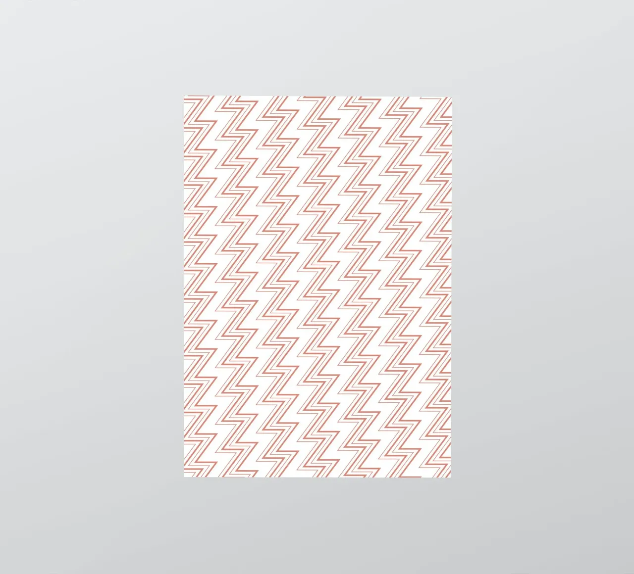 Zigzag Pattern #1 adesivo da kathrinmay