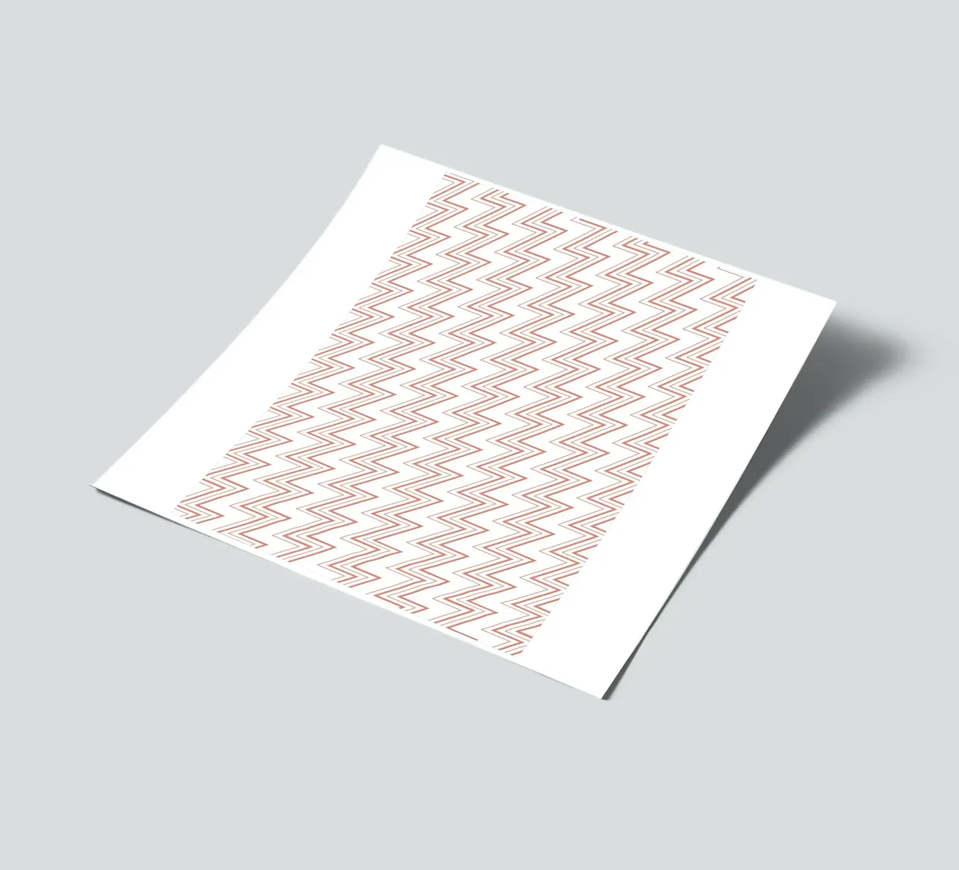 Zigzag Pattern #1 sticker sheet by kathrinmay