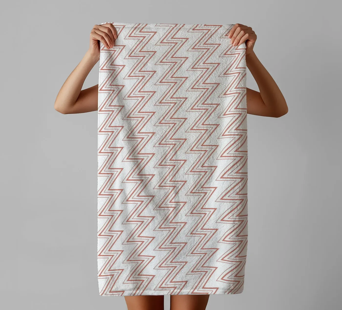 Zigzag Pattern #1 Handtuch von kathrinmay
