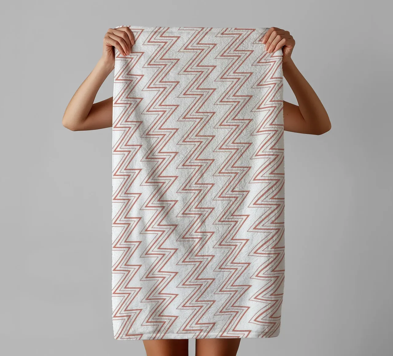 Zigzag Pattern #1 Handtuch von kathrinmay