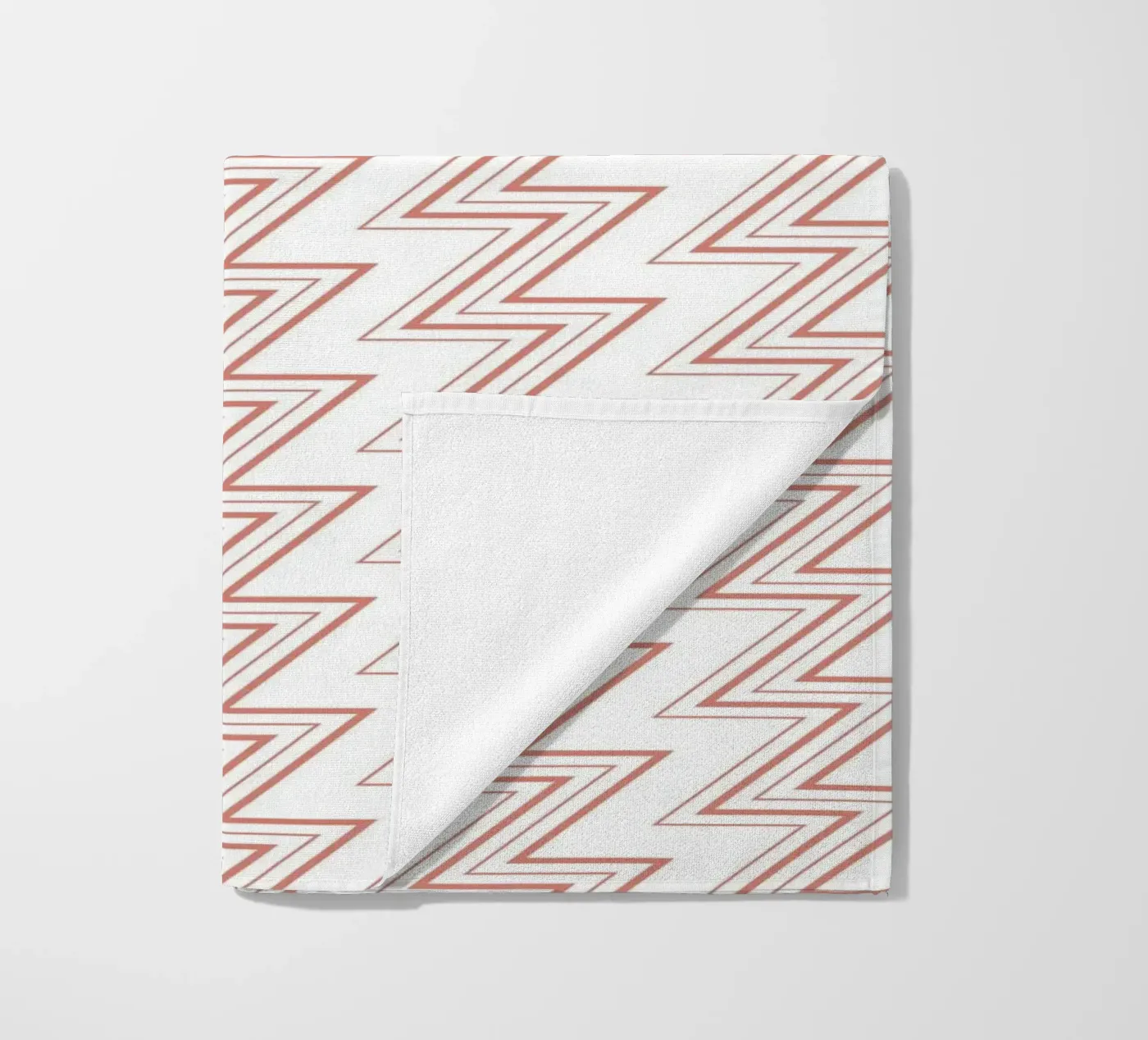 Zigzag Pattern #1 beach towel by kathrinmay