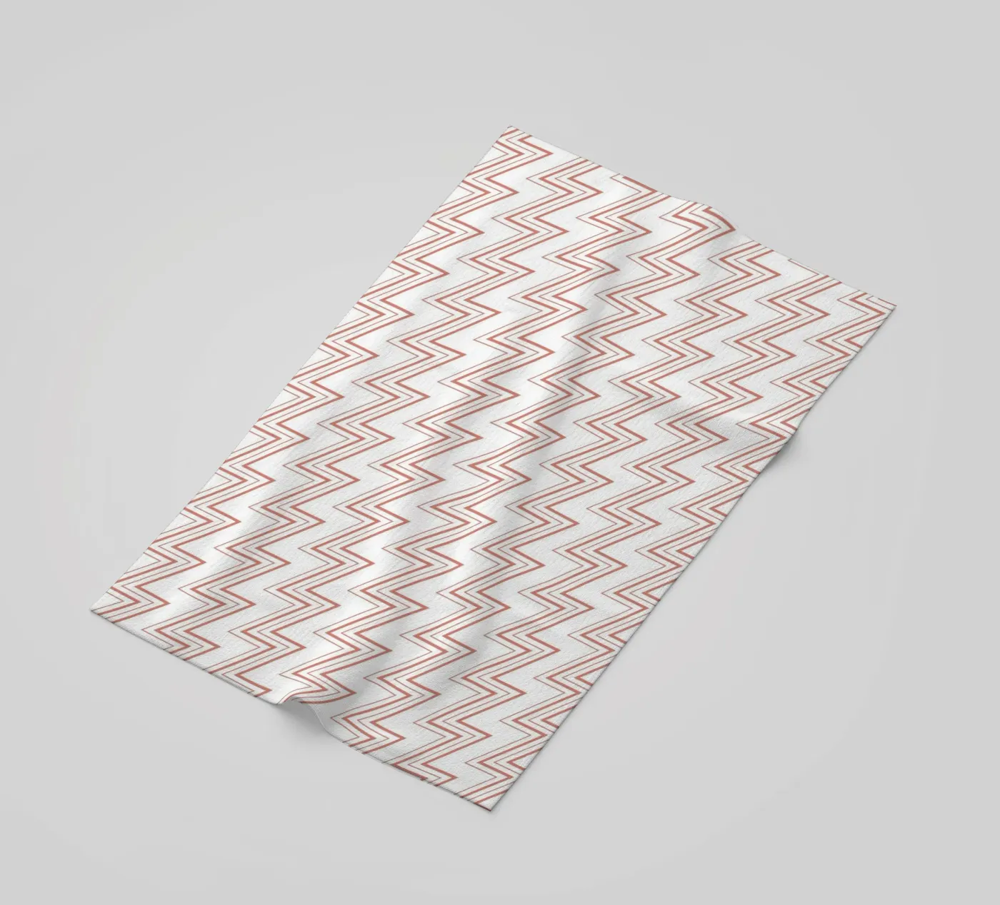 Zigzag Pattern #1 beach towel by kathrinmay