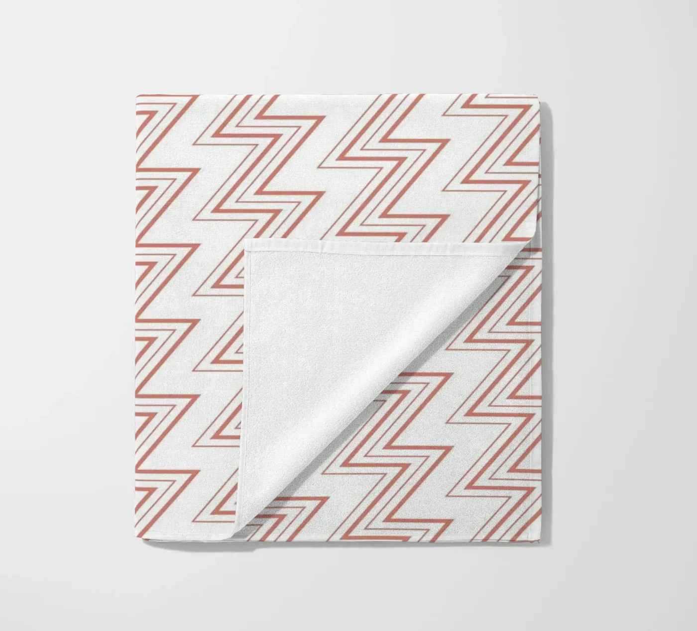 Zigzag Pattern #1 beach towel by kathrinmay