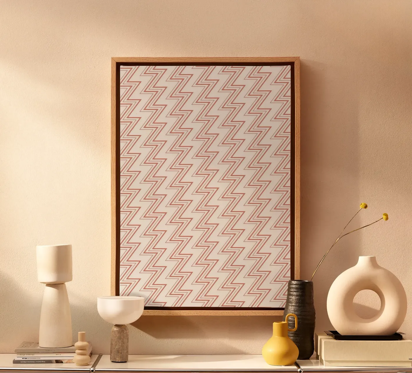 Zigzag Pattern #1 canvas by kathrinmay