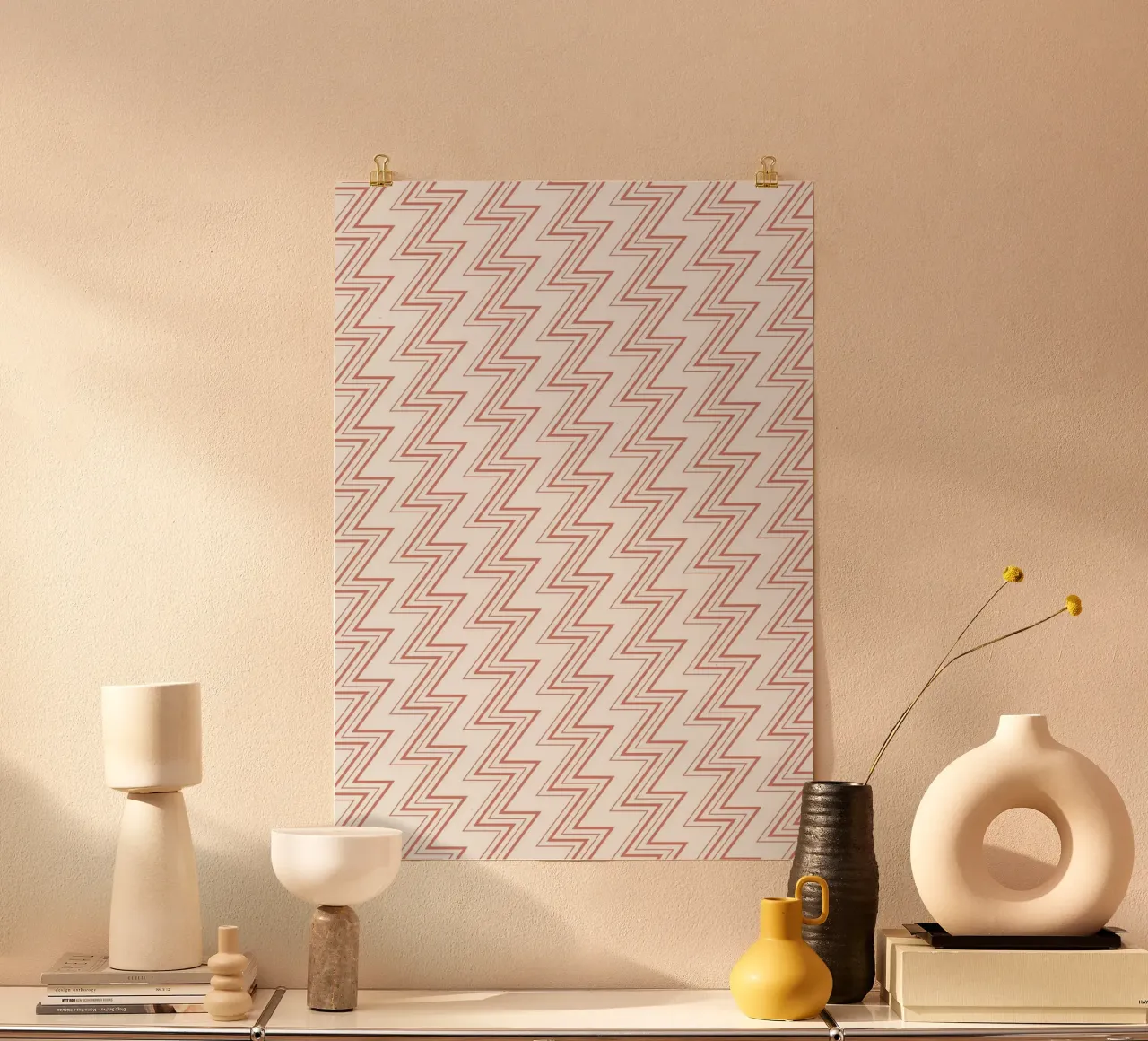 Zigzag Pattern #1 poster da kathrinmay