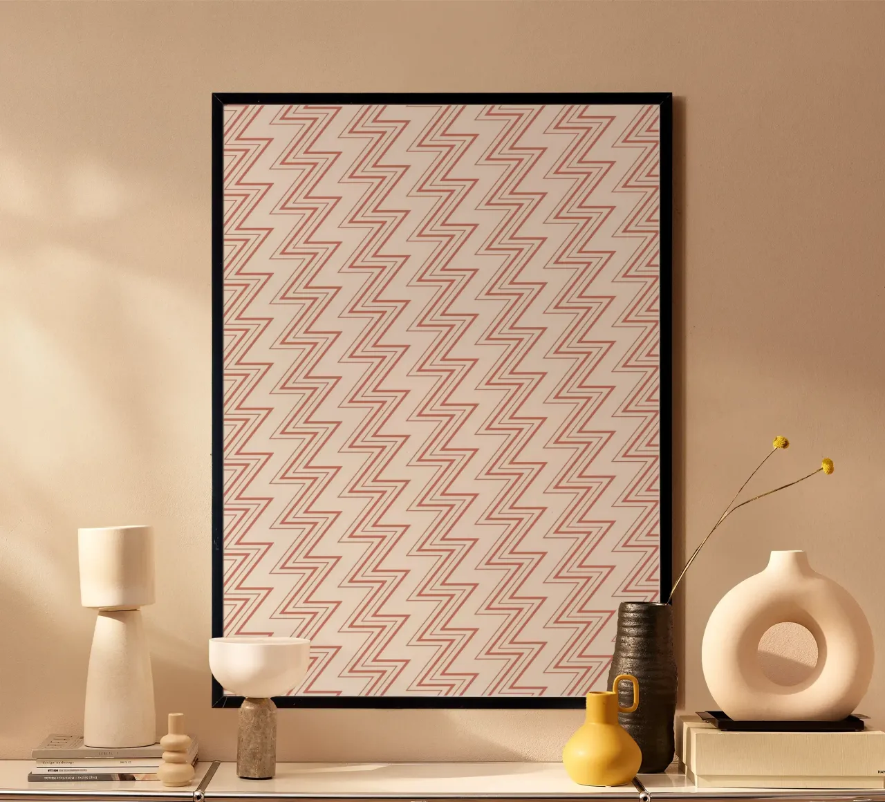 Zigzag Pattern #1 poster da kathrinmay