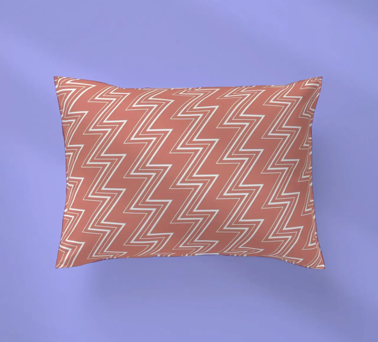 Zigzag Pattern #2 cuscino da kathrinmay