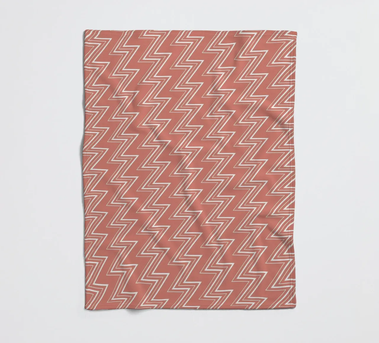 Zigzag Pattern #2 coperta in pile da kathrinmay