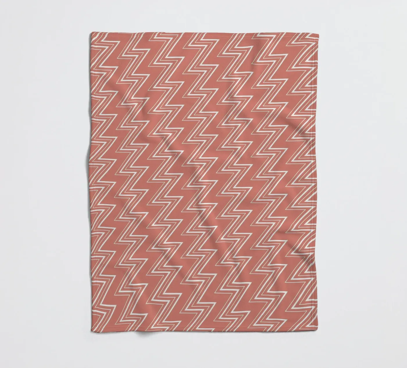 Zigzag Pattern #2 fleecedeken van kathrinmay