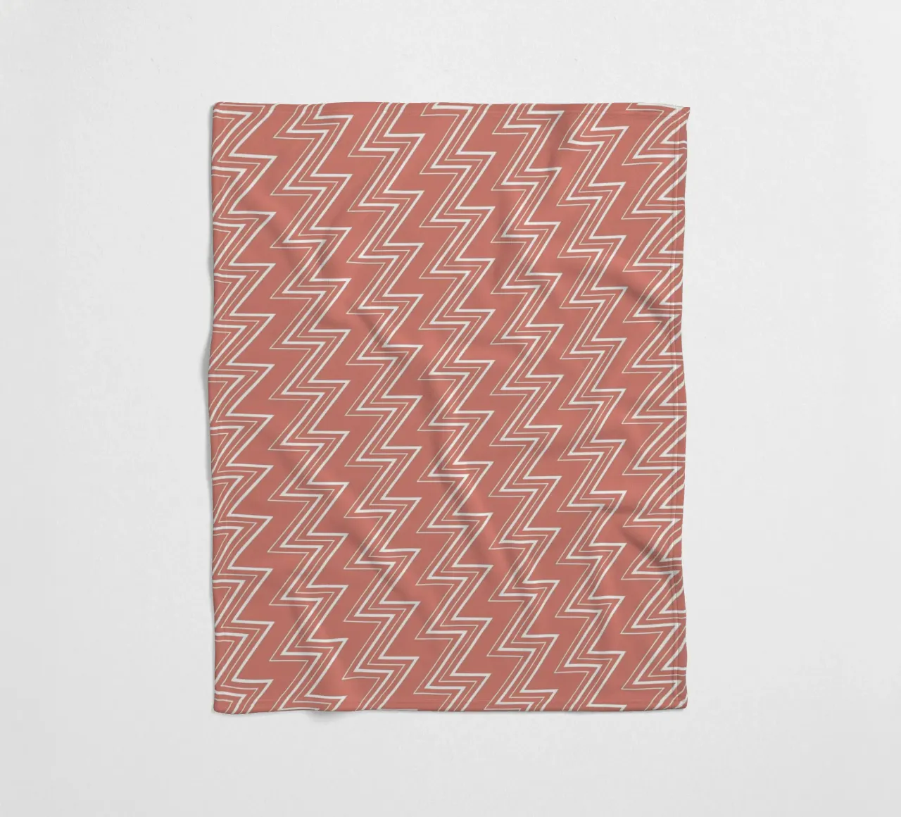 Zigzag Pattern #2 coperta in pile da kathrinmay