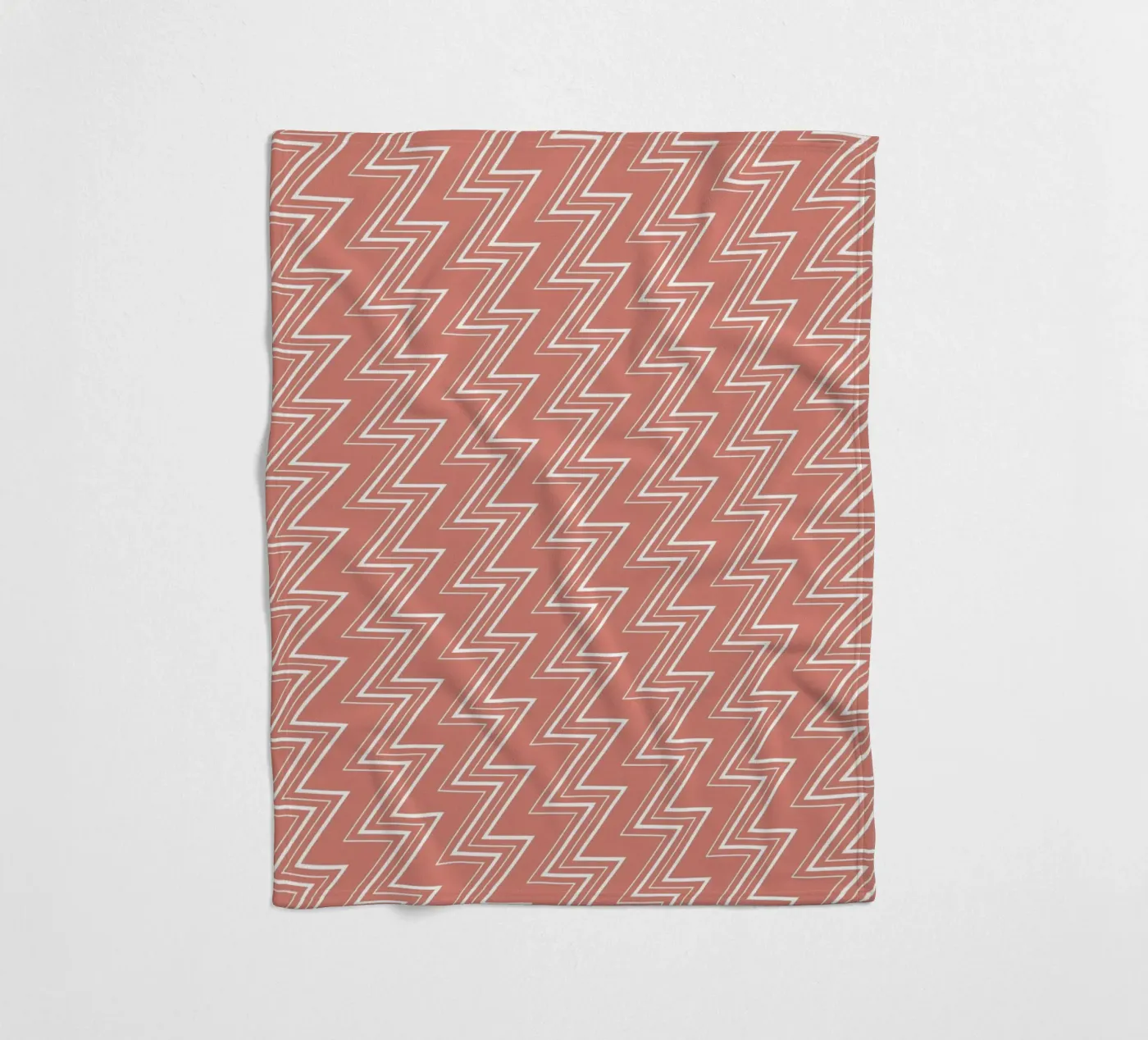 Zigzag Pattern #2 fleecedeken van kathrinmay