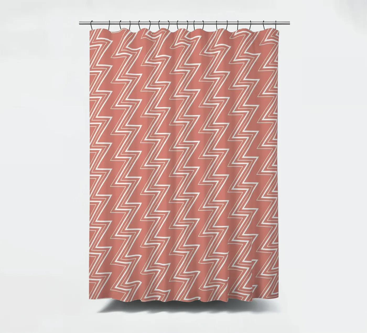 Zigzag Pattern #2 Duschvorhang von kathrinmay