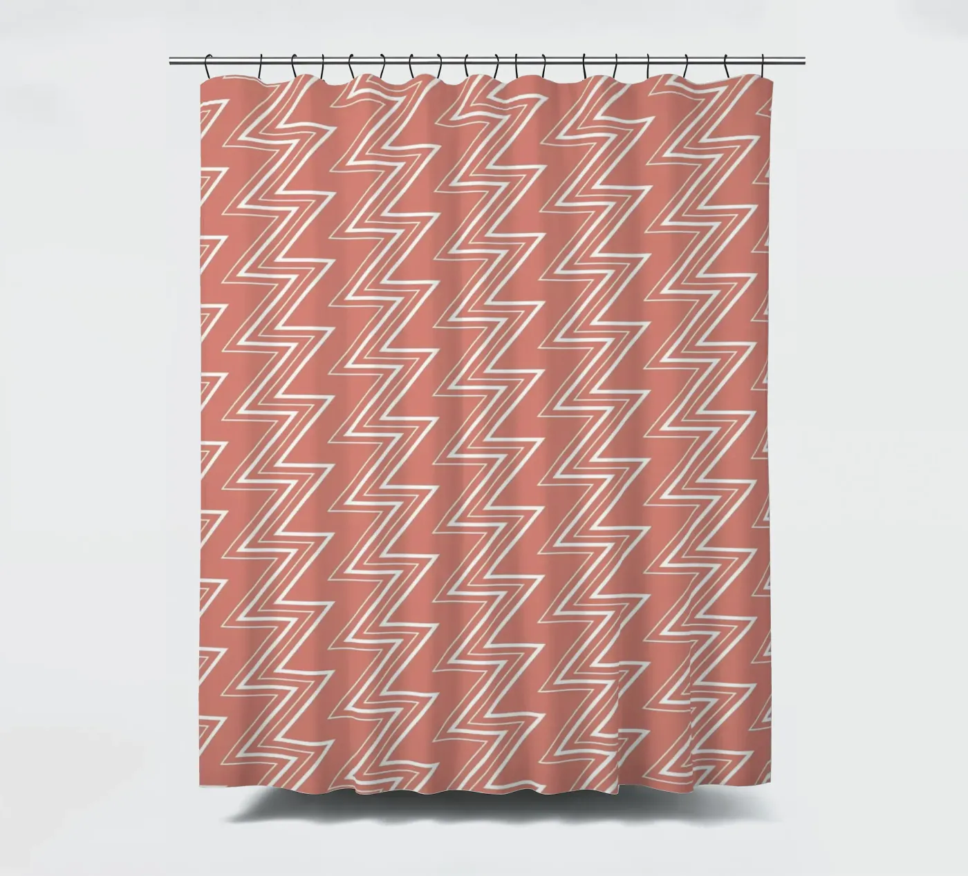 Zigzag Pattern #2 Duschvorhang von kathrinmay