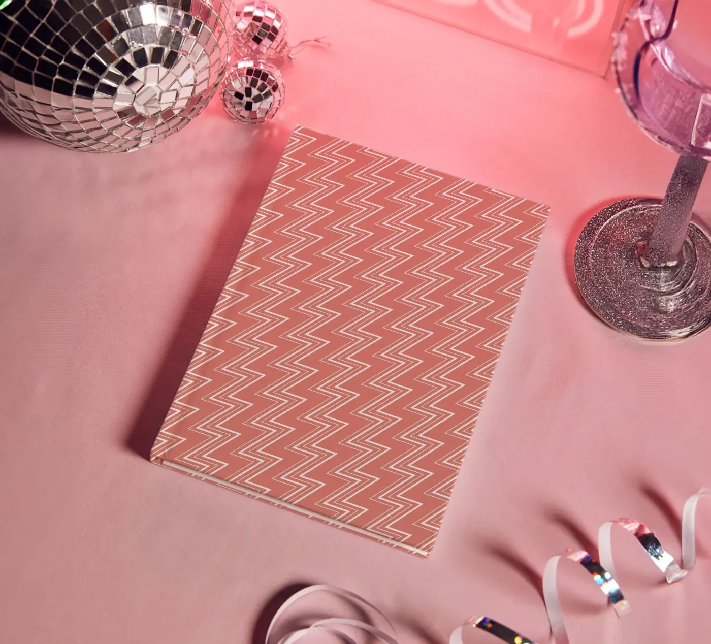 Zigzag Pattern #2 notebook by kathrinmay