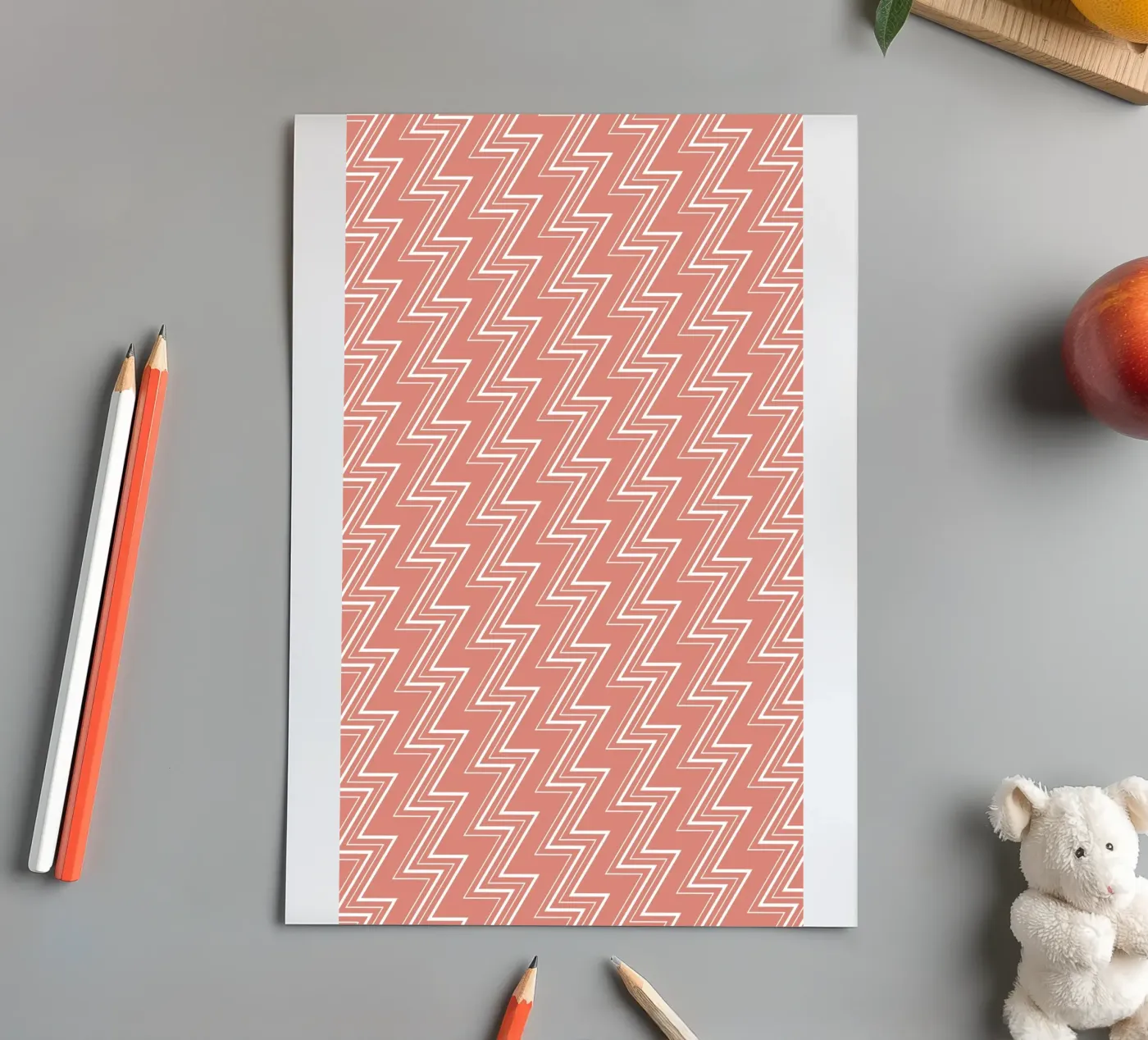 Zigzag Pattern #2 Stickerbogen von kathrinmay