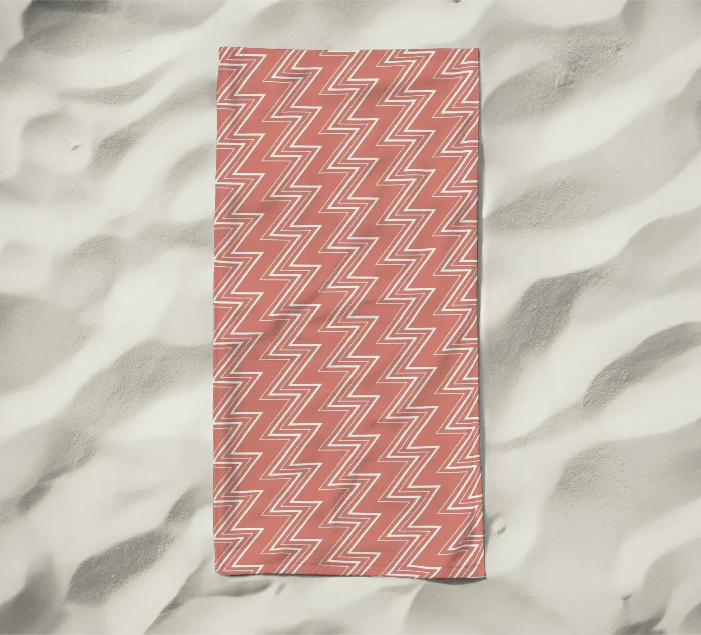 Zigzag Pattern #2 Strandtuch von kathrinmay
