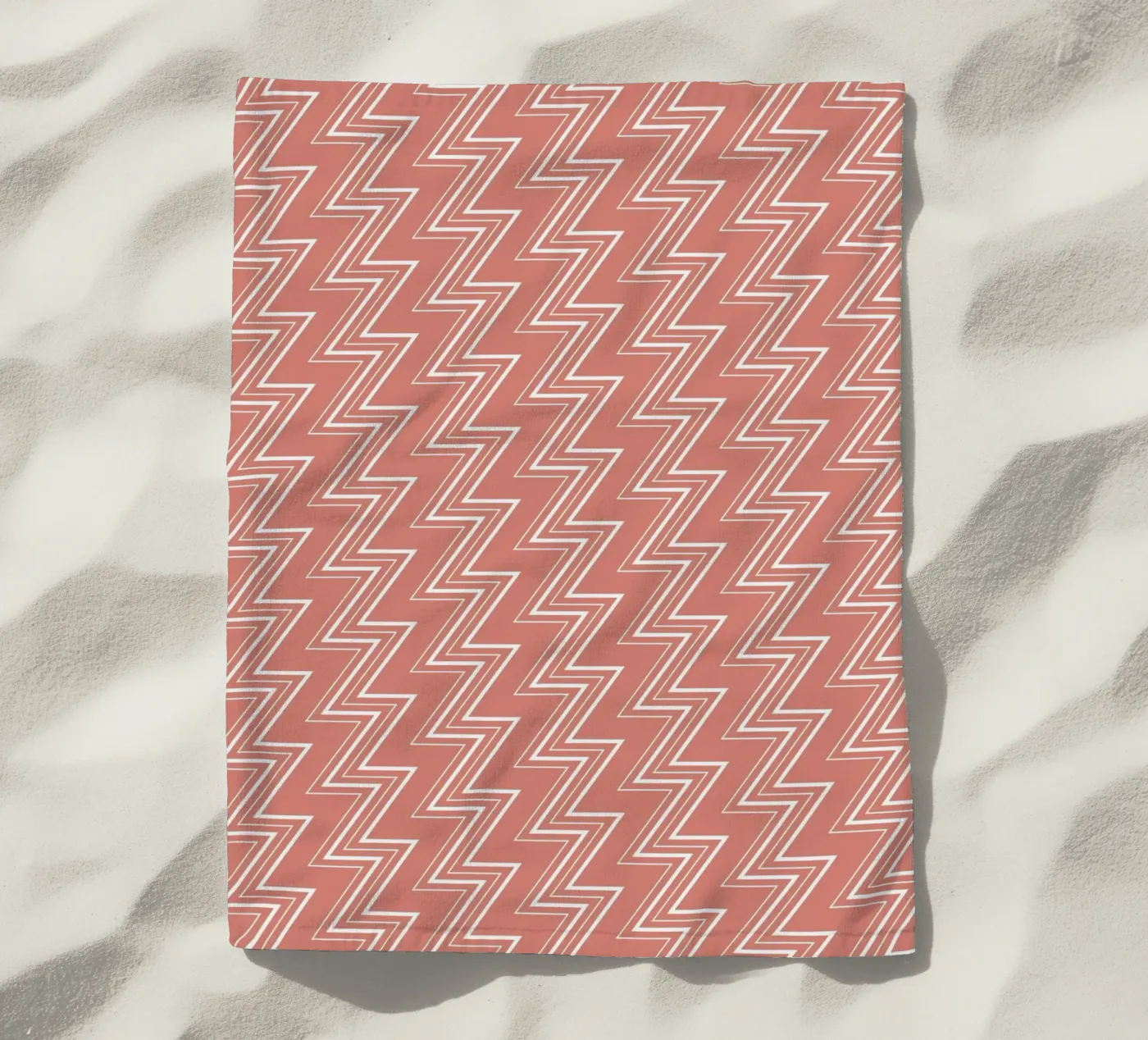 Zigzag Pattern #2 Strandtuch von kathrinmay