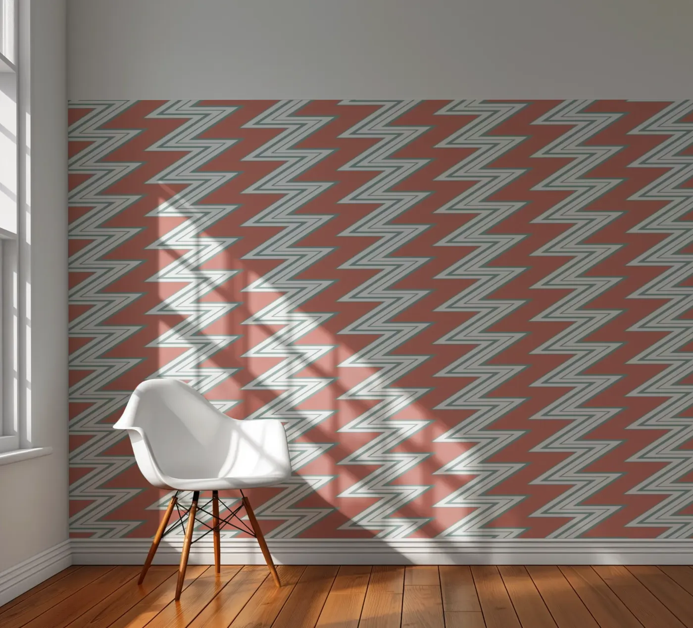 Zigzag Pattern #3 Fototapete von kathrinmay