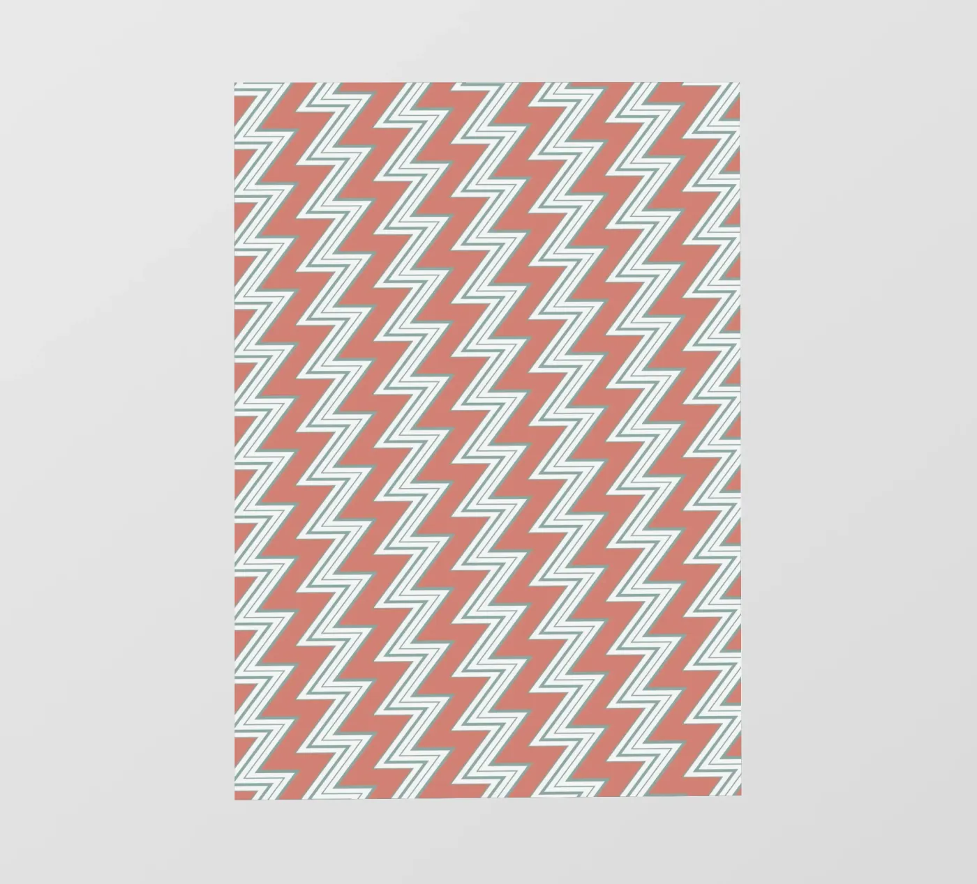 Zigzag Pattern #3 fotobehang van kathrinmay