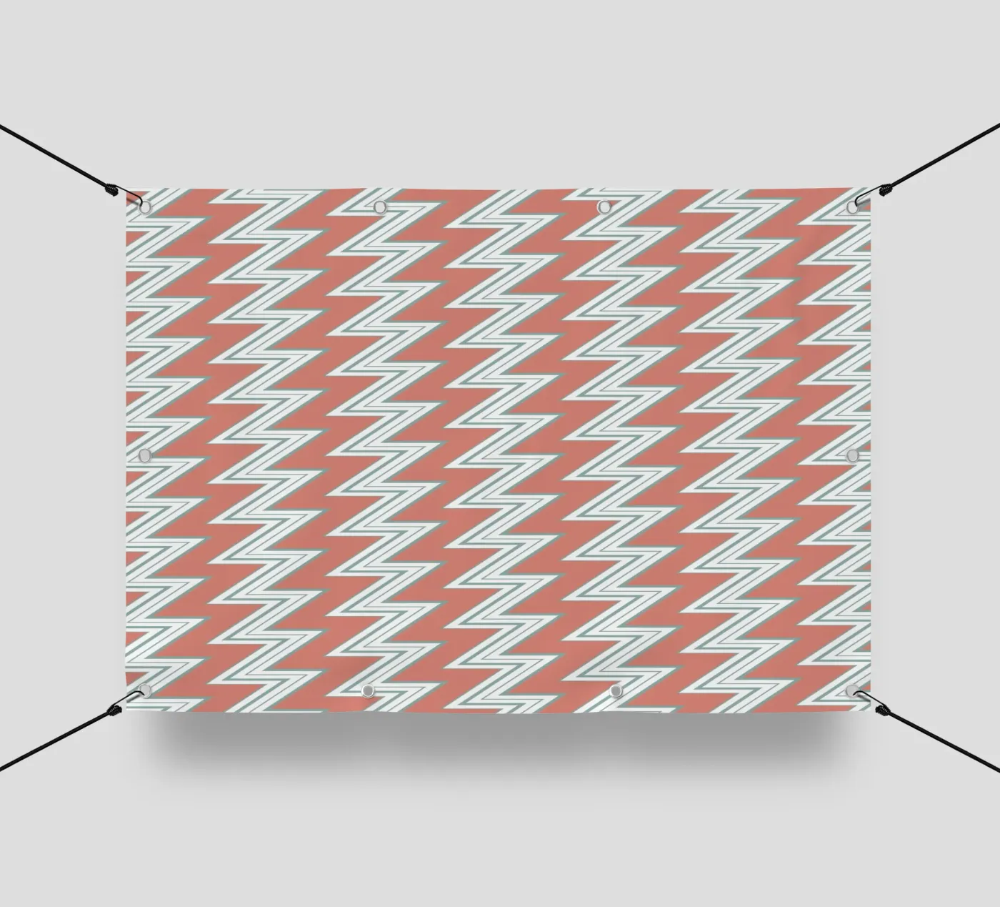 Zigzag Pattern #3 PVC Plane von kathrinmay