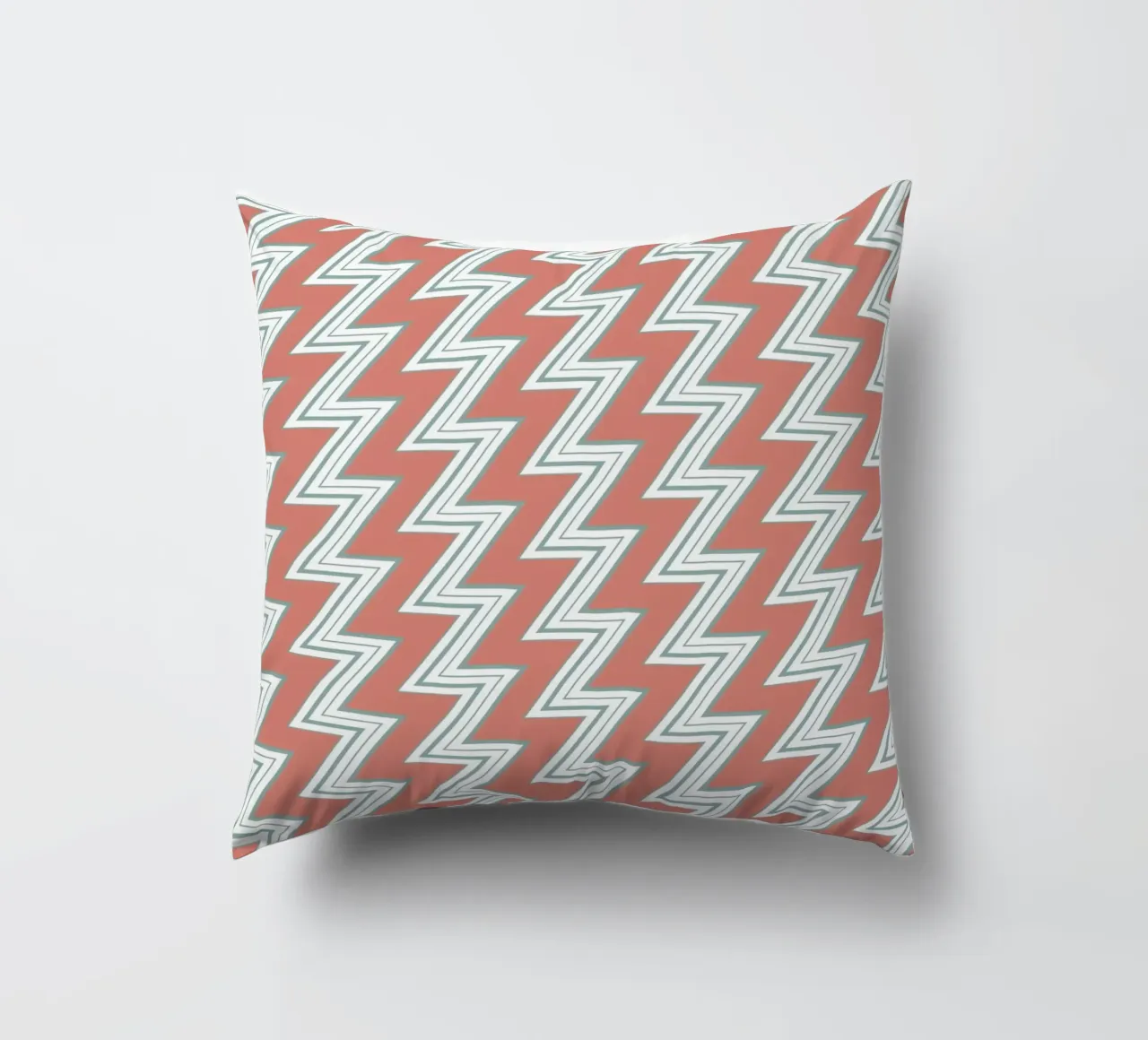 Zigzag Pattern #3 cuscino da kathrinmay