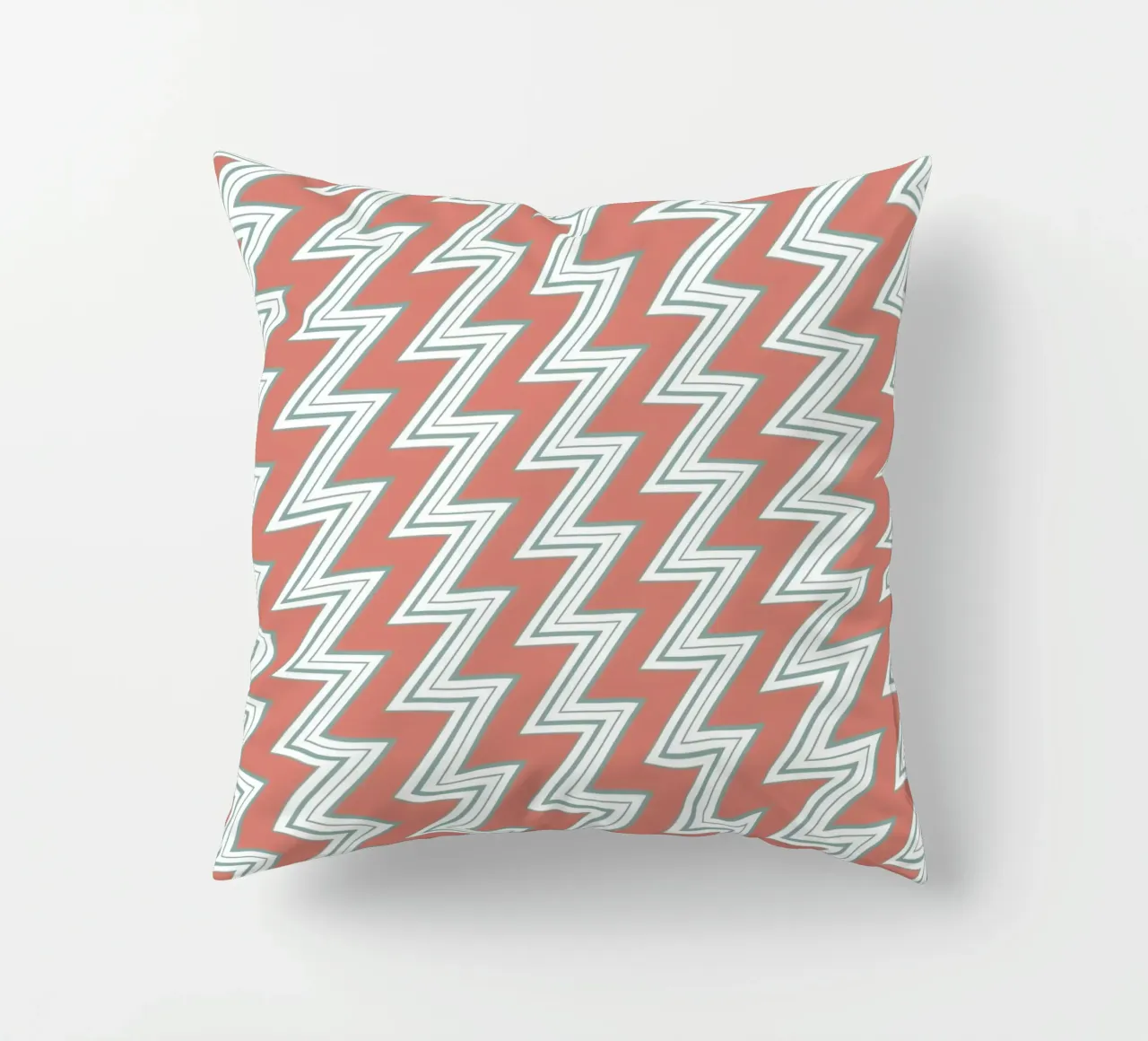 Zigzag Pattern #3 cuscino da kathrinmay