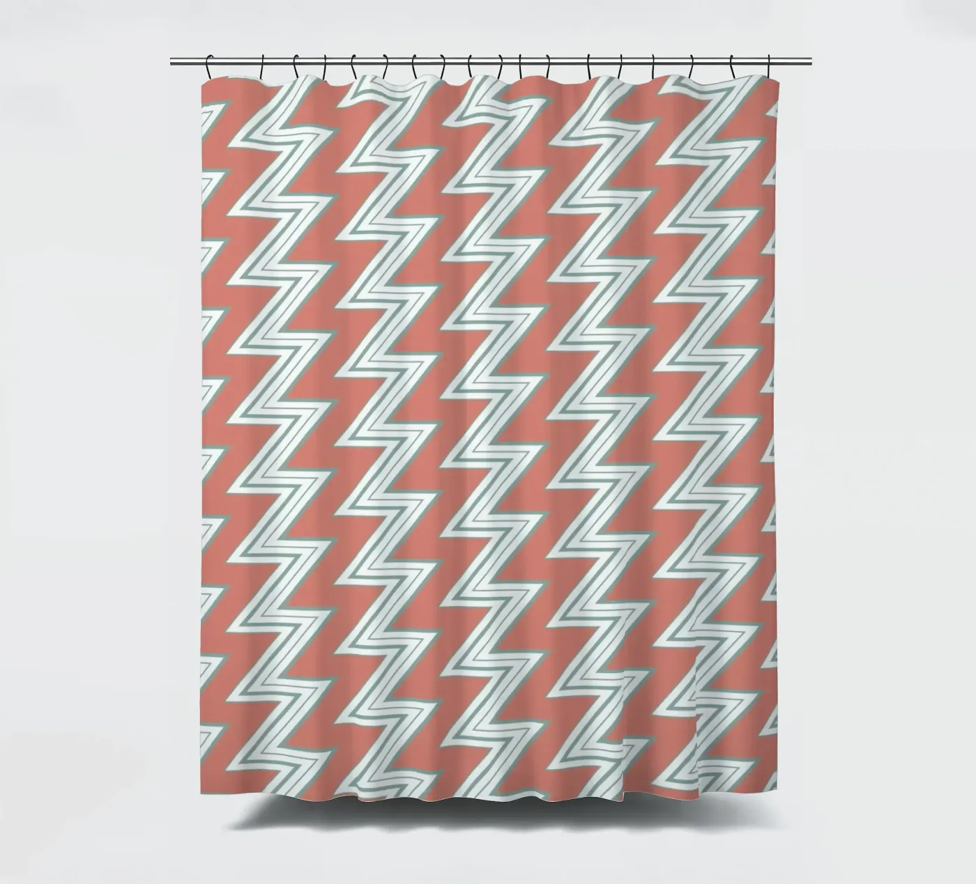Zigzag Pattern #3 tenda da doccia da kathrinmay