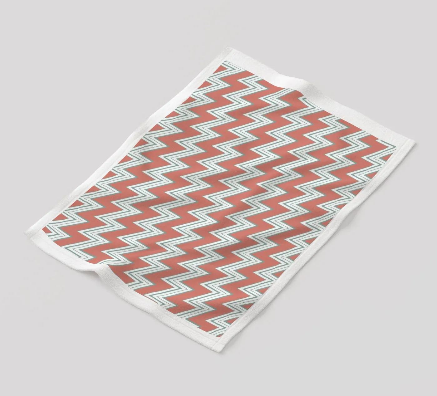 Zigzag Pattern #3 coperta in pile da kathrinmay