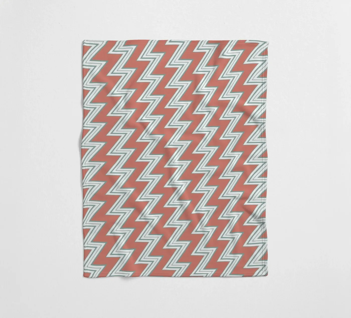 Zigzag Pattern #3 coperta in pile da kathrinmay