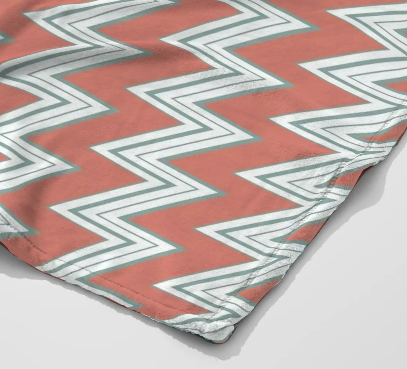 Zigzag Pattern #3 coperta in pile da kathrinmay