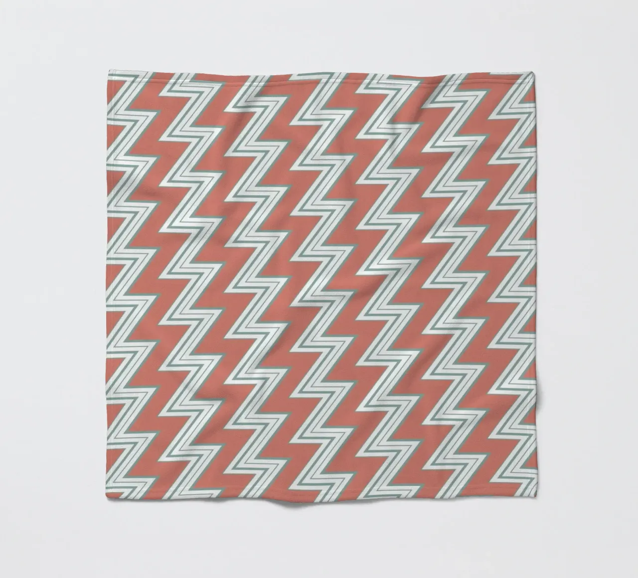 Zigzag Pattern #3 fleecedeken van kathrinmay