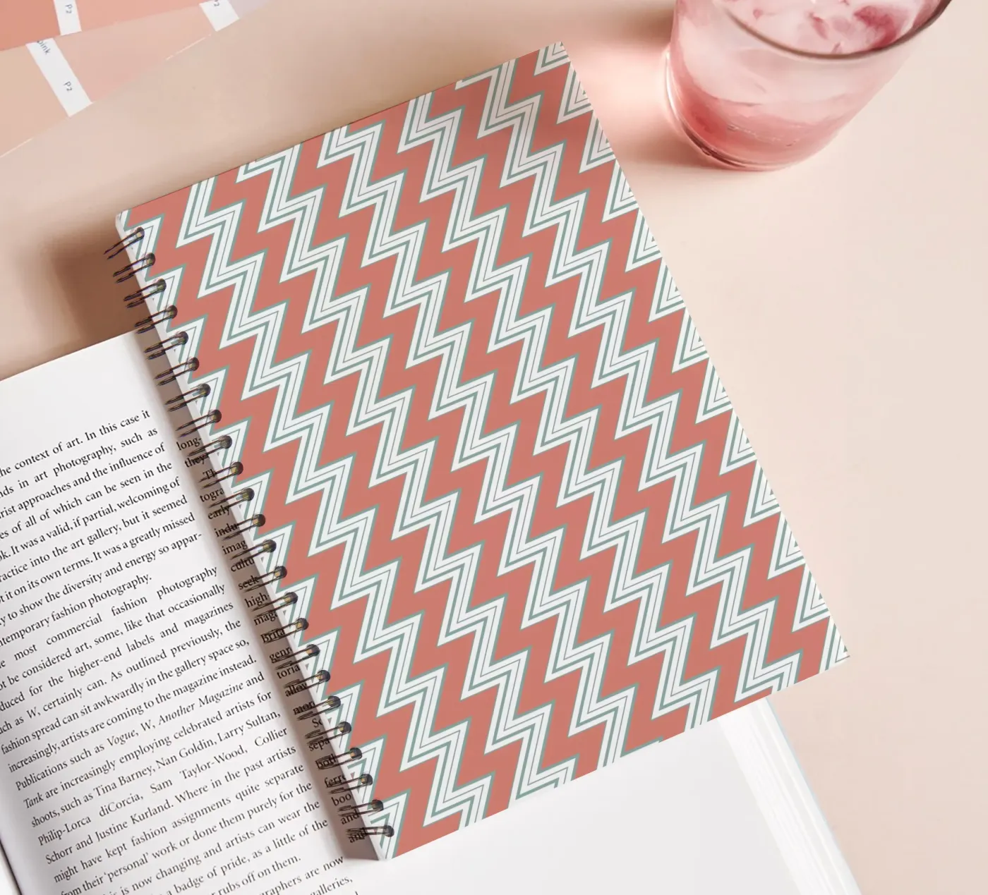 Zigzag Pattern #3 Ringbuch von kathrinmay