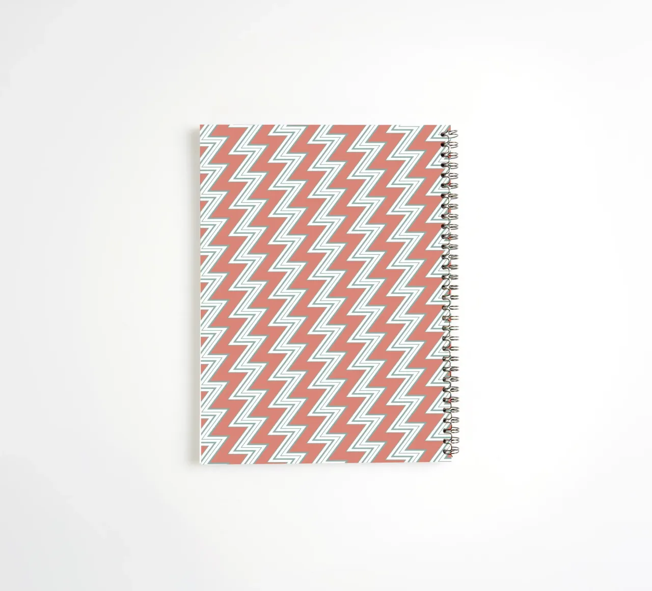 Zigzag Pattern #3 spiral notebook by kathrinmay