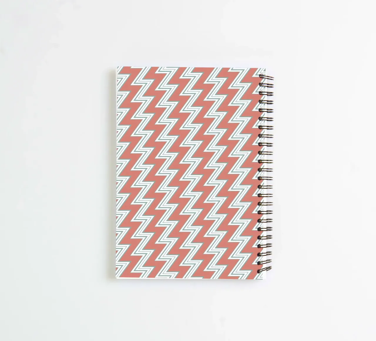 Zigzag Pattern #3 spiral notebook by kathrinmay