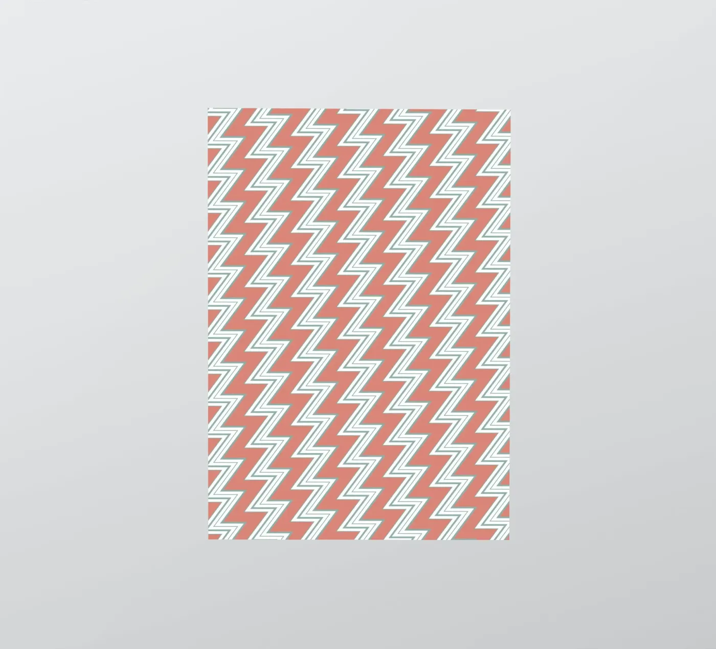 Zigzag Pattern #3 Sticker von kathrinmay