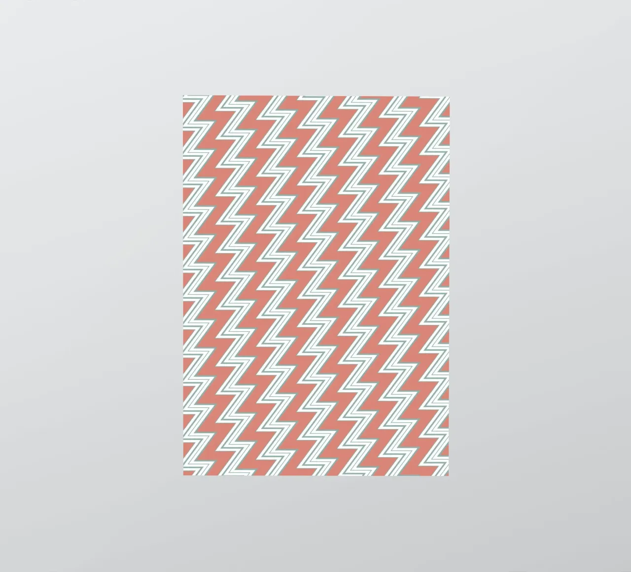 Zigzag Pattern #3 adesivo da kathrinmay