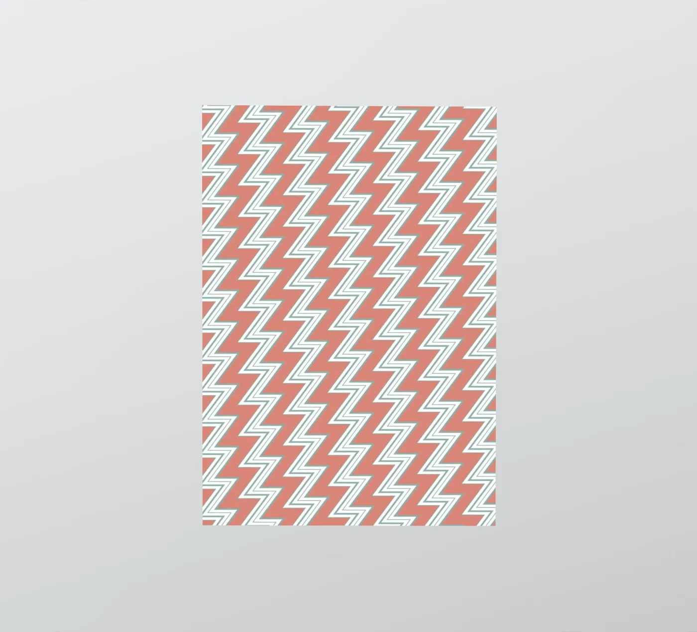 Zigzag Pattern #3 adesivo da kathrinmay