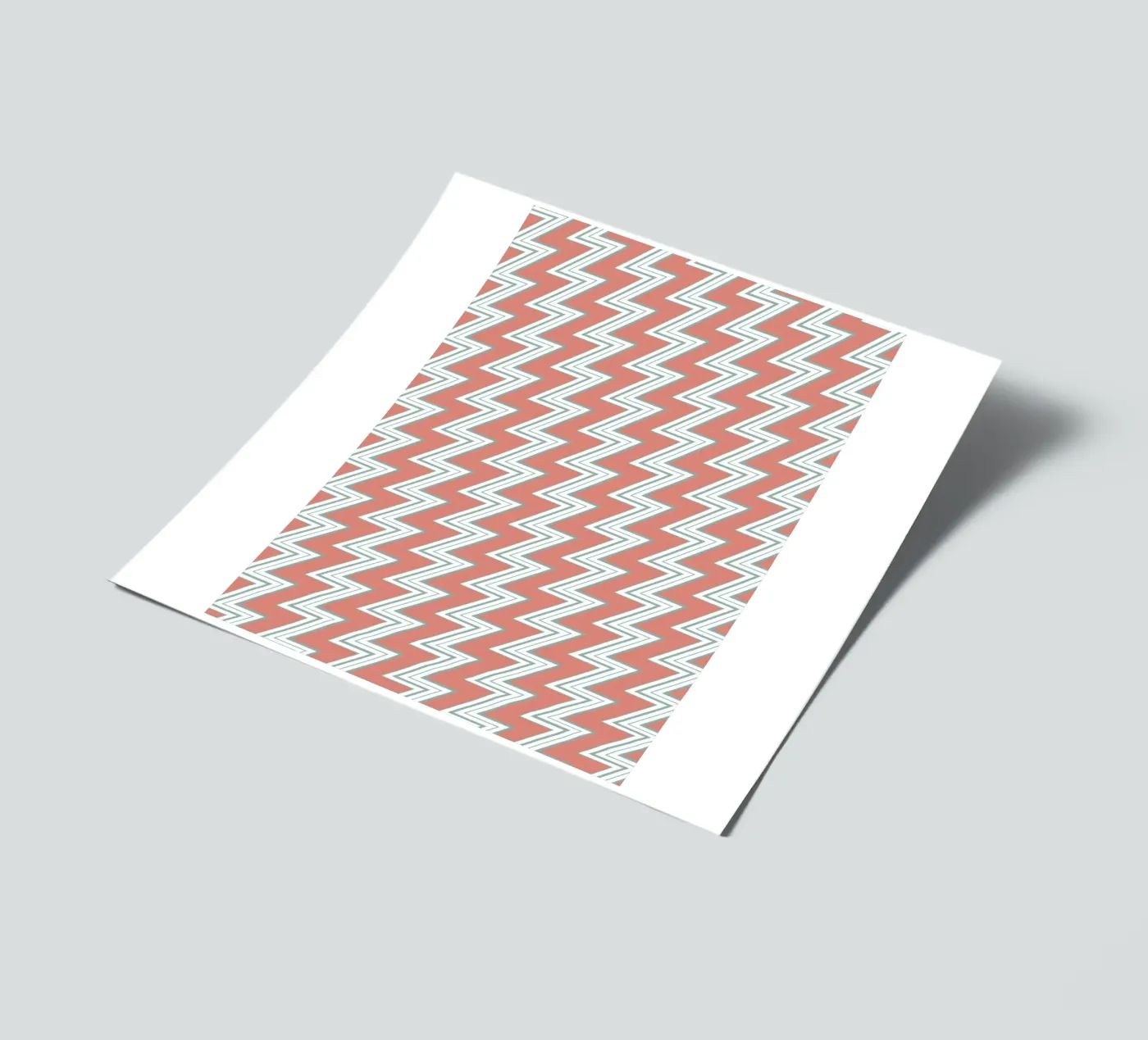 Zigzag Pattern #3 sticker sheet by kathrinmay