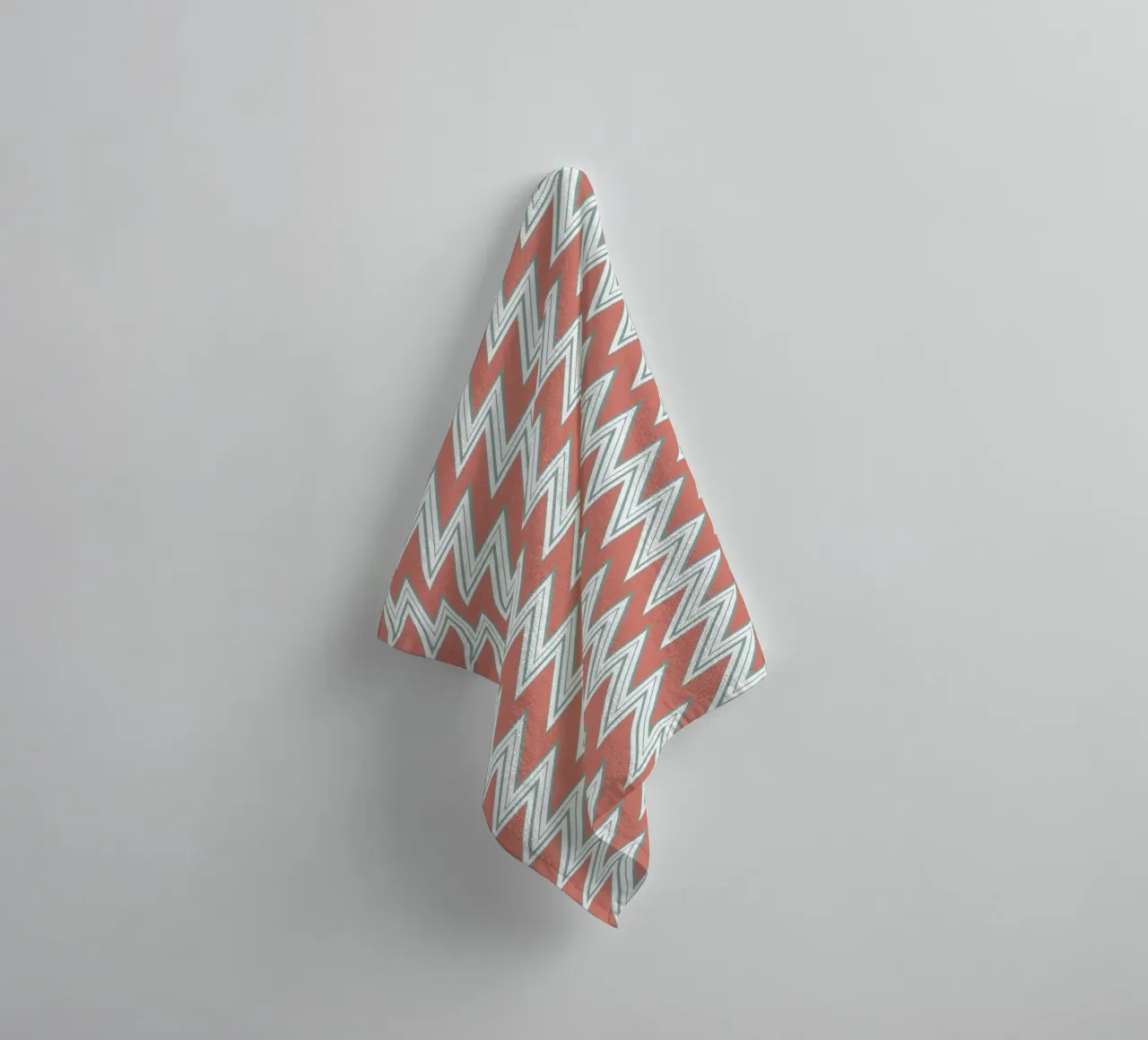 Zigzag Pattern #3 badhanddoek van kathrinmay