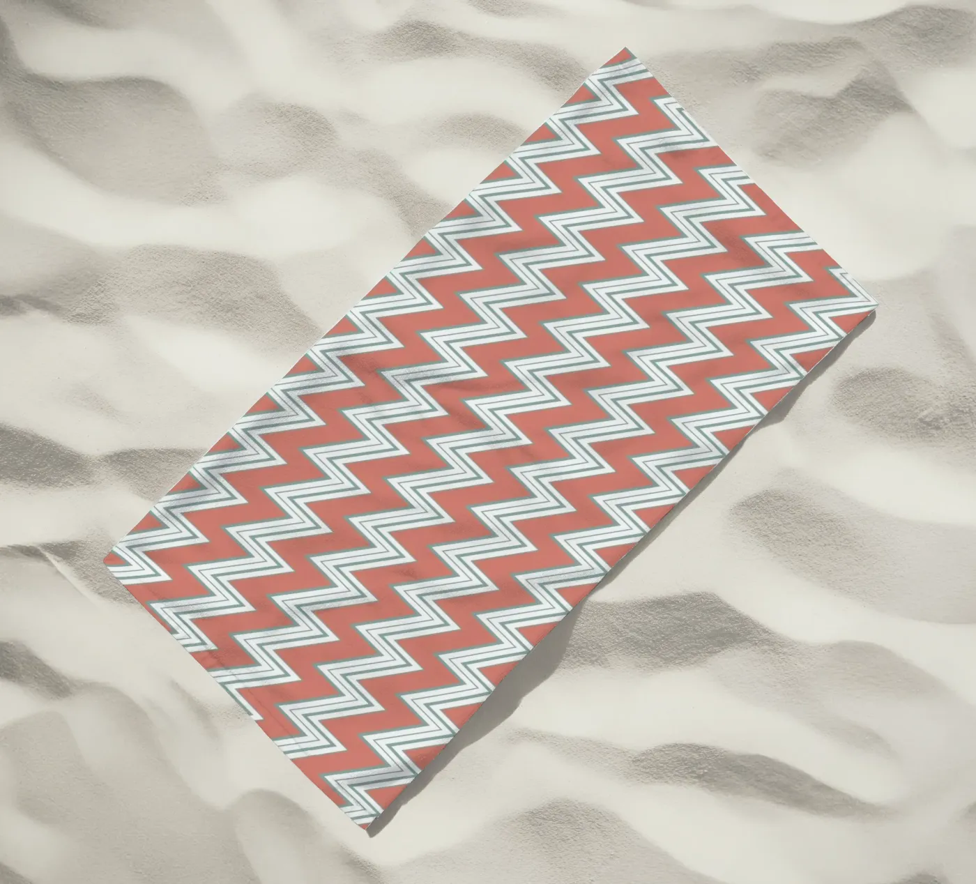Zigzag Pattern #3 Strandtuch von kathrinmay