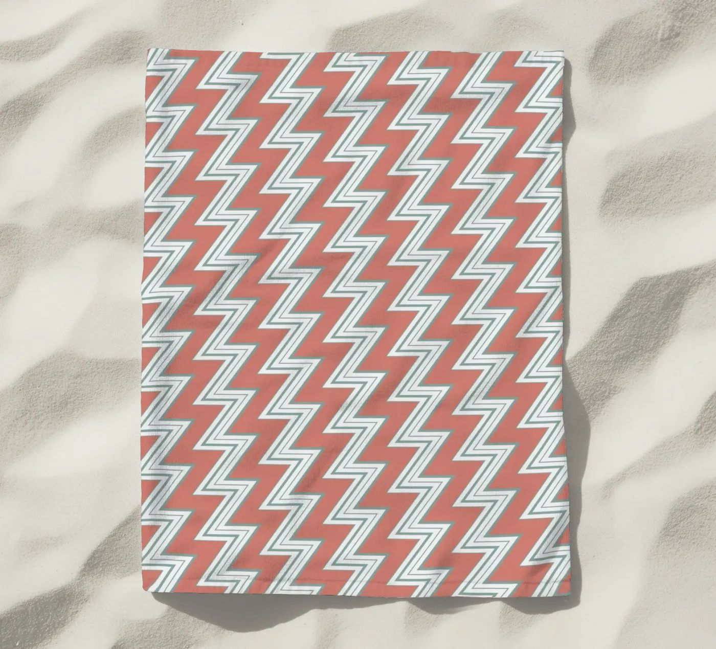 Zigzag Pattern #3 serviette de plage de kathrinmay