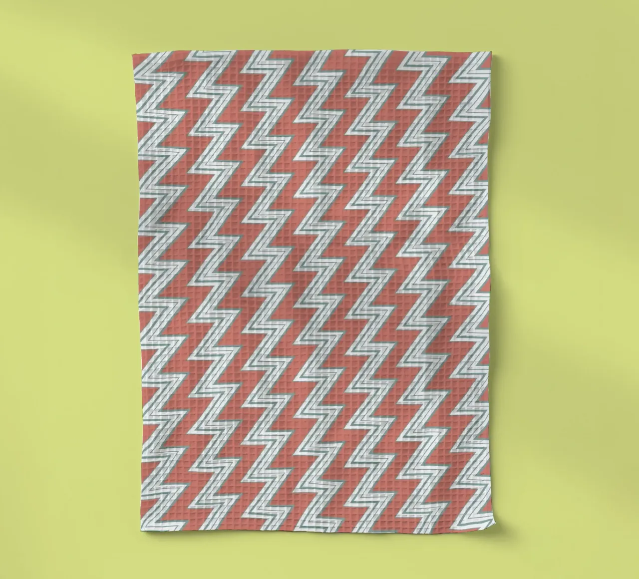 Zigzag Pattern #3 canovaccio da cucina da kathrinmay