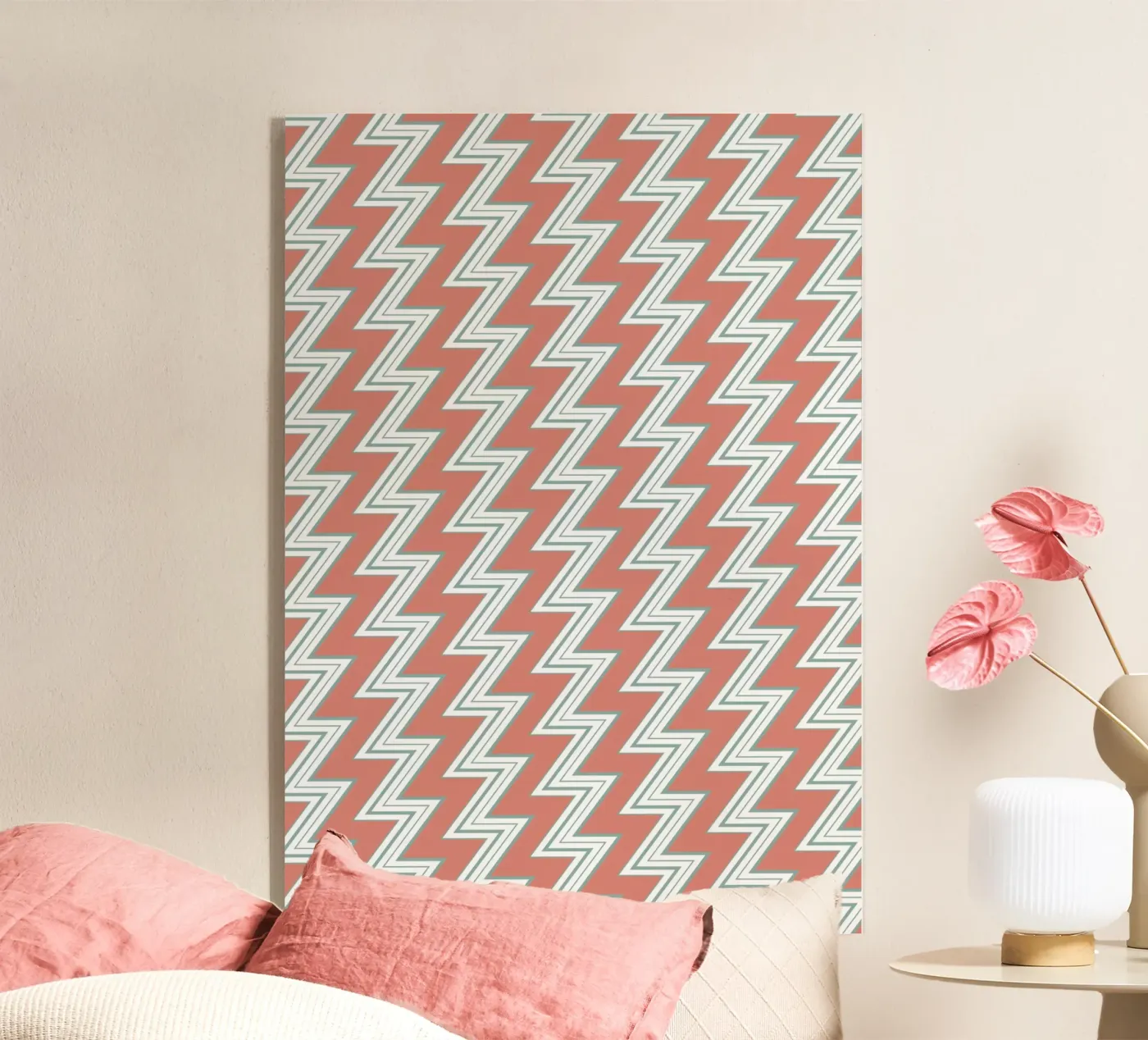 Zigzag Pattern #3 plexiglas de kathrinmay