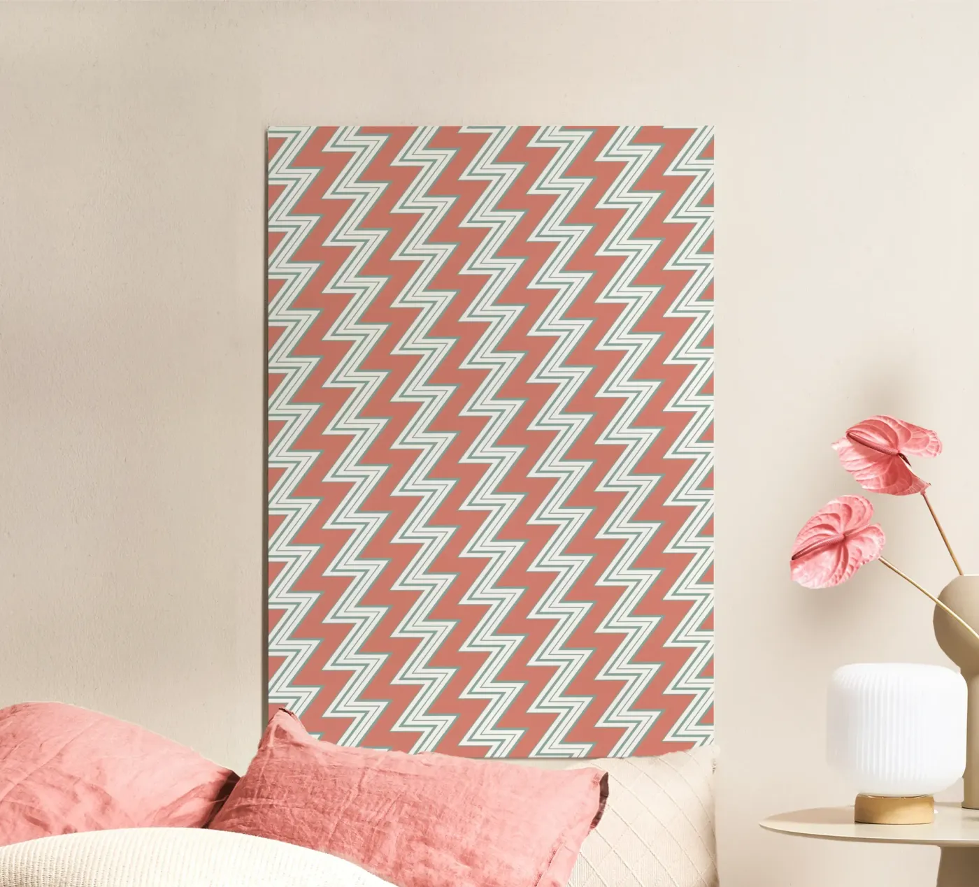 Zigzag Pattern #3 poster van kathrinmay