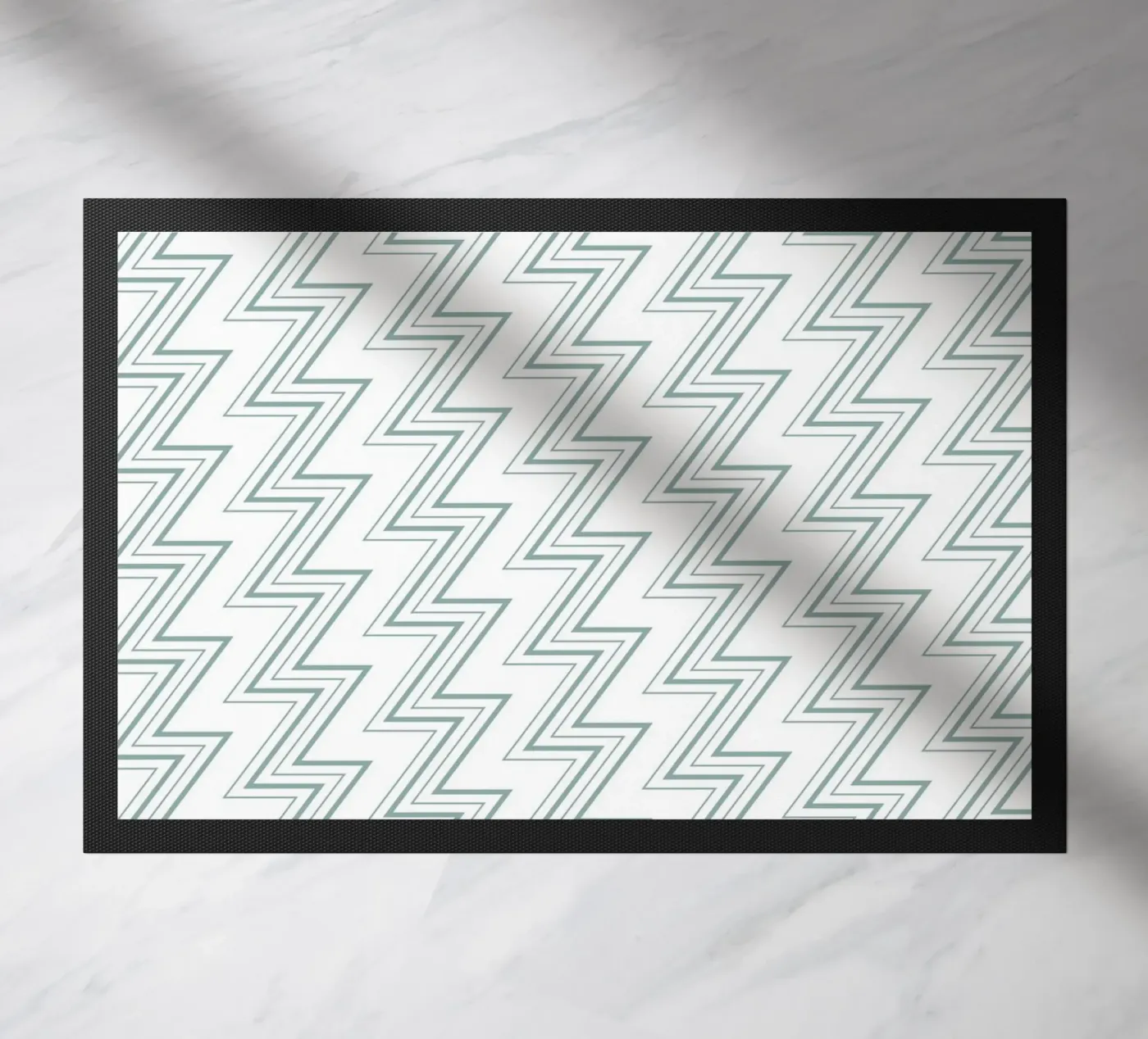 Zigzag Pattern #4 doormat by kathrinmay