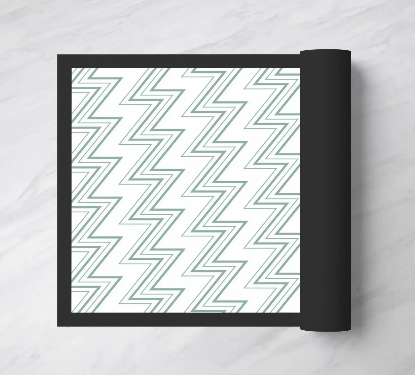 Zigzag Pattern #4 doormat by kathrinmay