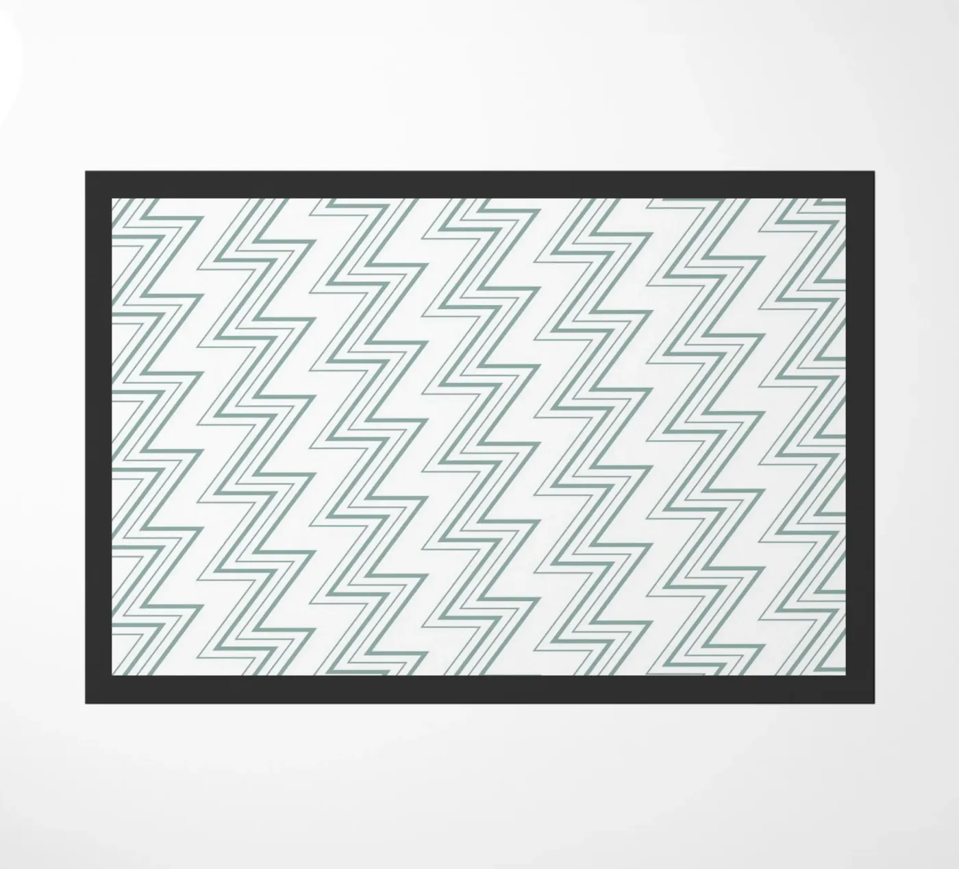 Zigzag Pattern #4 doormat by kathrinmay