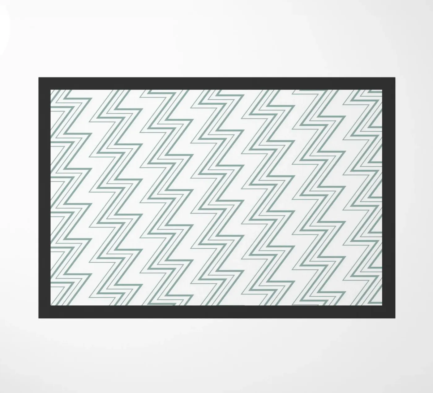 Zigzag Pattern #4 deurmat van kathrinmay