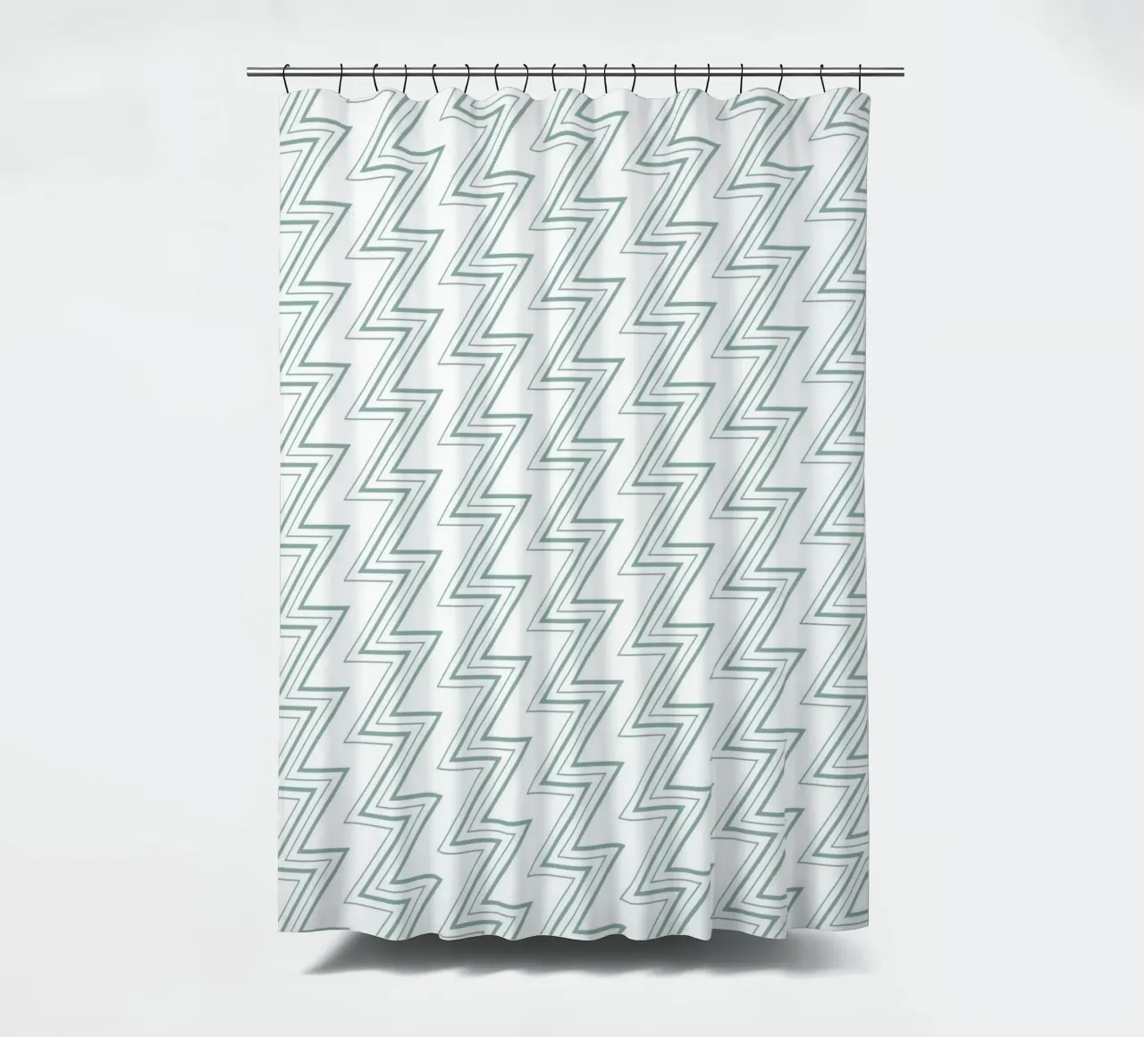 Zigzag Pattern #4 tenda da doccia da kathrinmay