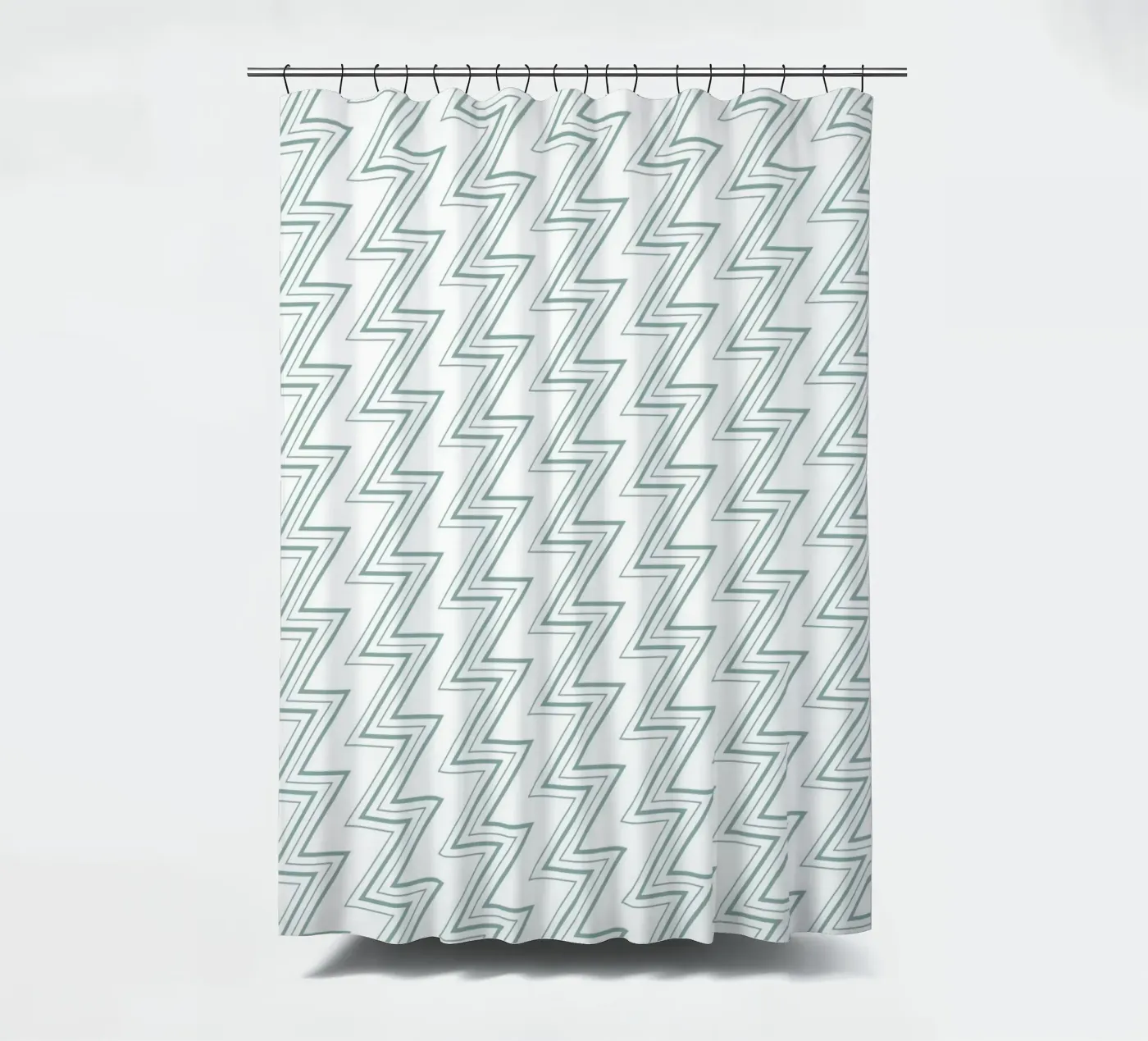Zigzag Pattern #4 tenda da doccia da kathrinmay